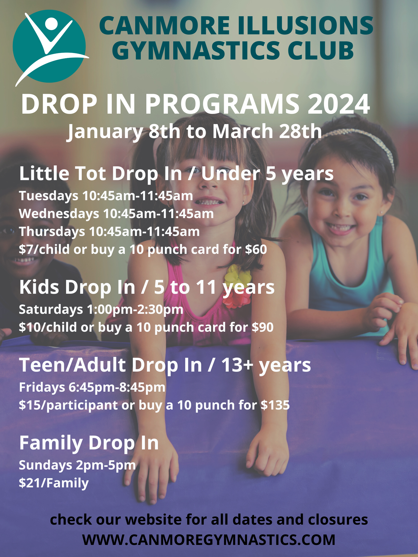 Drop-In Class Schedule